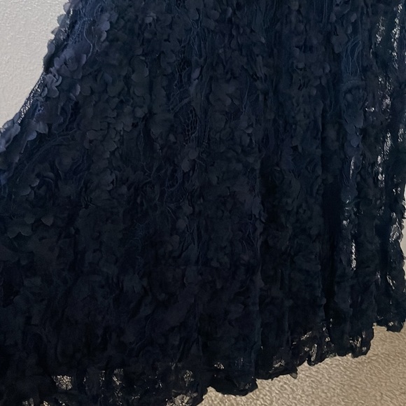 Long navy blue dress - Picture 4 of 8